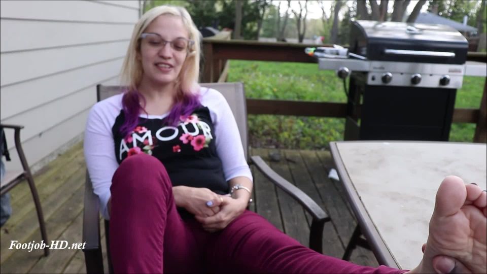 online adult video 9 Neighborly footjob – Toehunter – Angelica, cousin foot fetish on fetish porn 