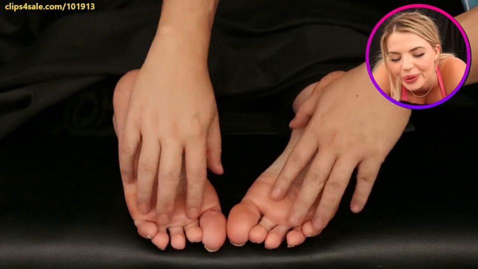 Natalie’s Face Down Foot Tickle This Little Piggy Game RandomSoleEncounters (Feet porn)