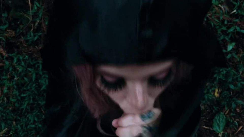 Bruja de madera Mamada para Halloween Bruja Cosplay Sexo Clip V...