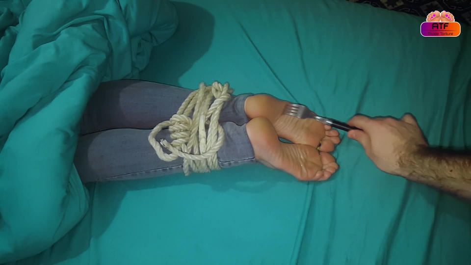 free xxx video 38 Tickle torture of wifes tied feet in bed on bdsm porn indian feet fetish