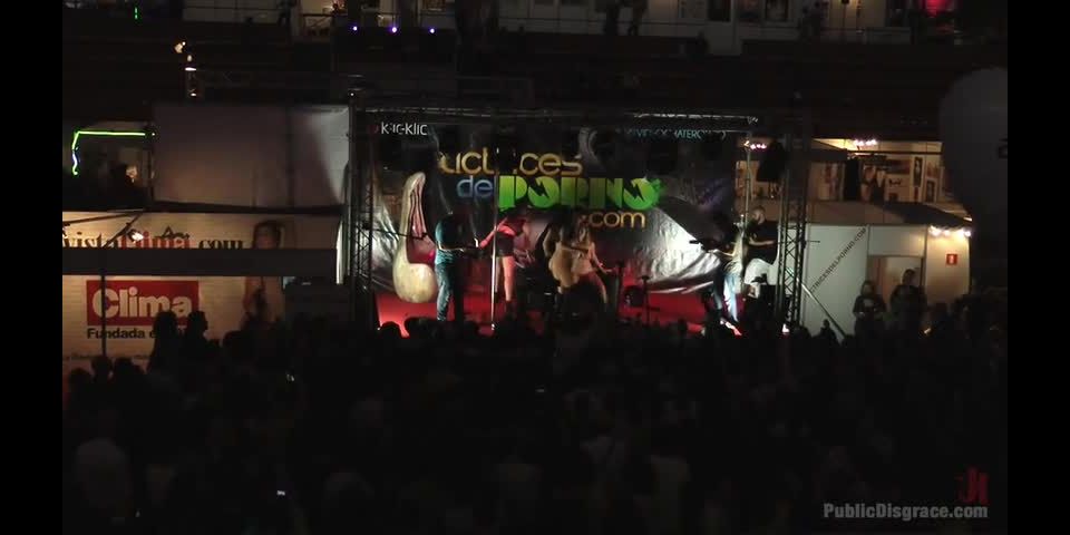 adult video 34 Two Dicks, Three Pussies and Thousands of Onlookers, Scene 1, heels porn blonde babe hd on fisting porn videos 