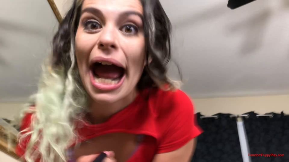 Femdom Puppy Play - Goddess Fina Gives Obedience Training Part 1 - Cei