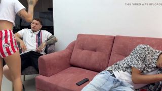 Teen I take advantage of the fact that my best friend is resting so I can take advantage of his pretty stepsister and fuck her ass.