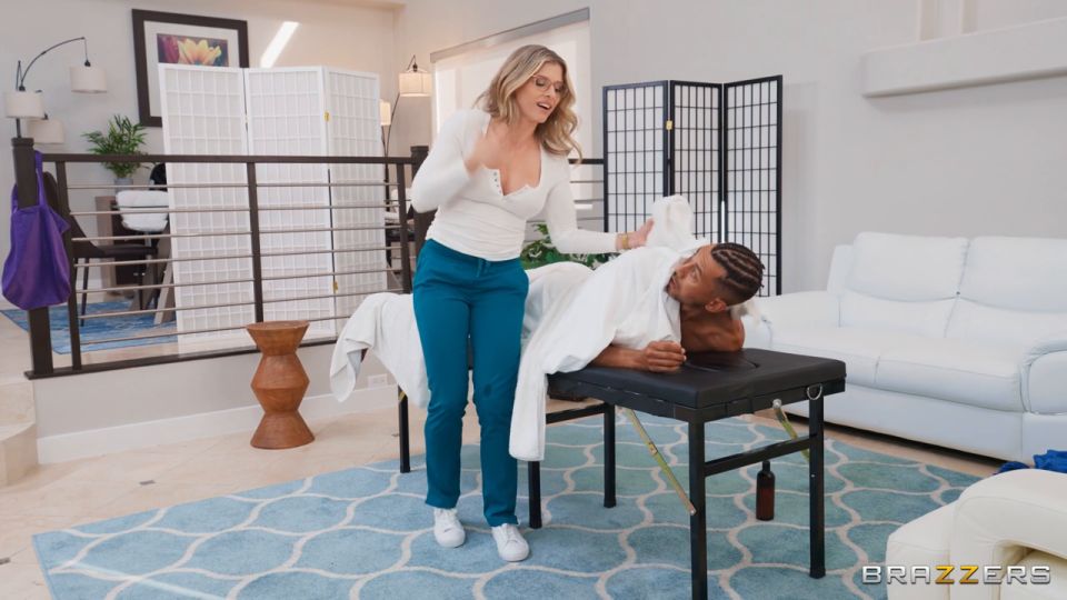 Cory chase - masajeado y ordeño por anal milf - Big dick