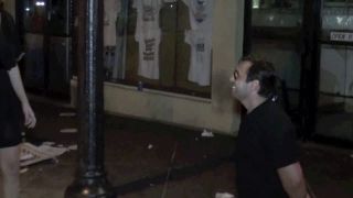 7190 Public Ballbusting