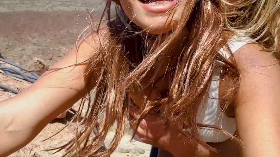 OceanCrush - Rock Climbing OUTDOOR Adventure Shaky Multiple ORGASMS & CREAMPIE - Ocean Crush [1080p] - Teen