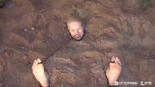 video 44 Tickled In Garden, blonde riding dildo on blonde porn 