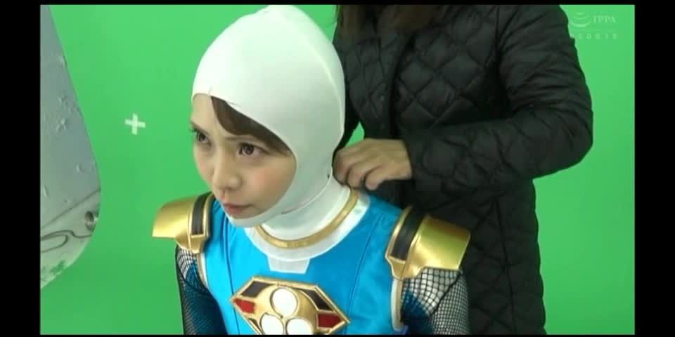 [SuperMisses.com] [GHKP-65] 33    - PARTE-GHKP65SuperheroínaDominaciónHell33SaintNinjaForceKageRangerKageBlue20180209 parte 2