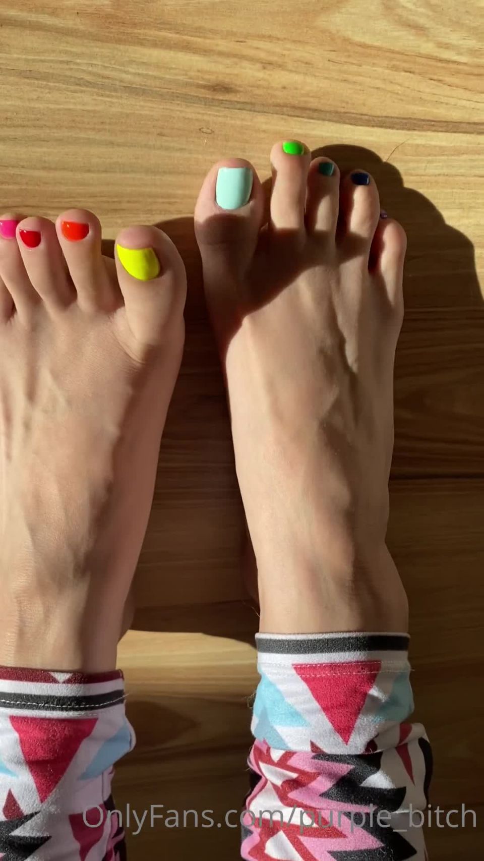 purple bitch  Special for feet lovers on feet porn 