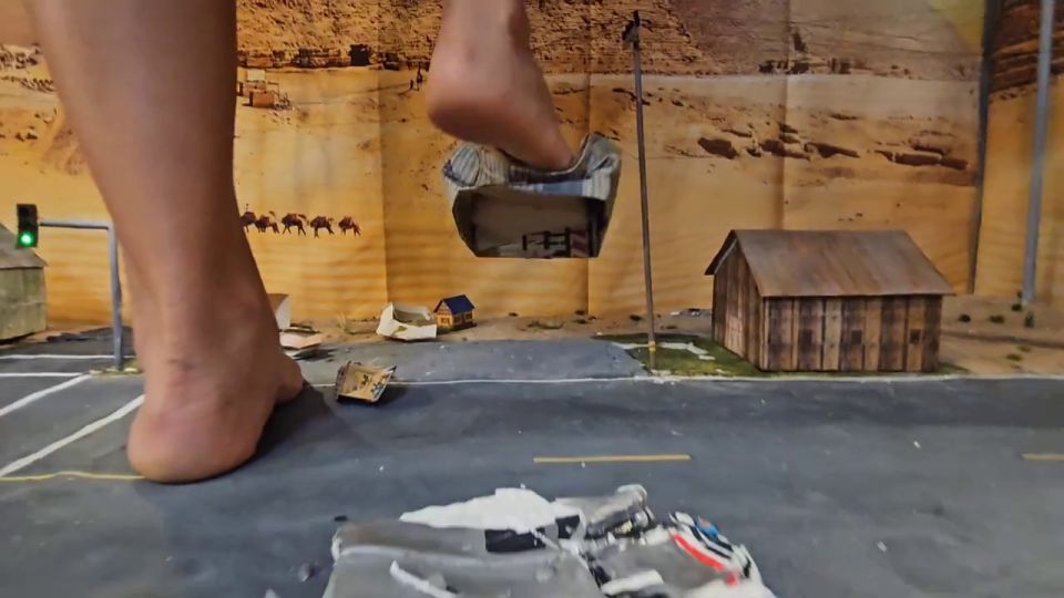 Strength GTS Dioramas - Magical Giantess 5 (Fetish porn)
