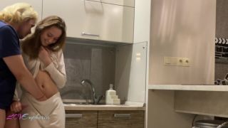 free video 25 LOVEuphoria - I could not Resist and Cum Inside her Pussy in the Kitchen  - creampie - hardcore porn amateurs wanted