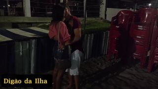 Diego da Ilha - charming married woman caught on the beach, filmed by surveillance camera and the cuckold