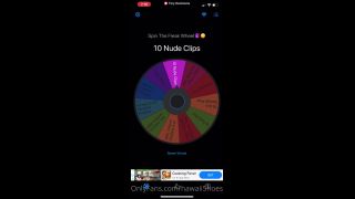 Onlyfans - hawaii5hoess - Lets Have some Quarantine Lockdown Fun Spin the Wheel for just  a SPIN Receive  FREE - 30-04-2020