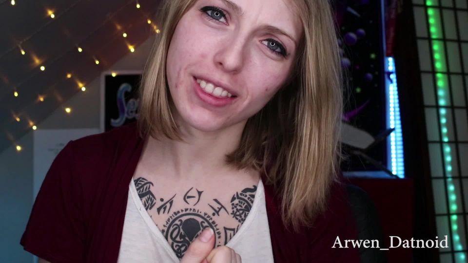 Arwen Datnoid - Joi Tiny Quick Dicked Loser - femdom pov - femdom porn femdom empire feet