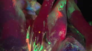 porn video 33 femdom media Black Light Dildos, black on black porn