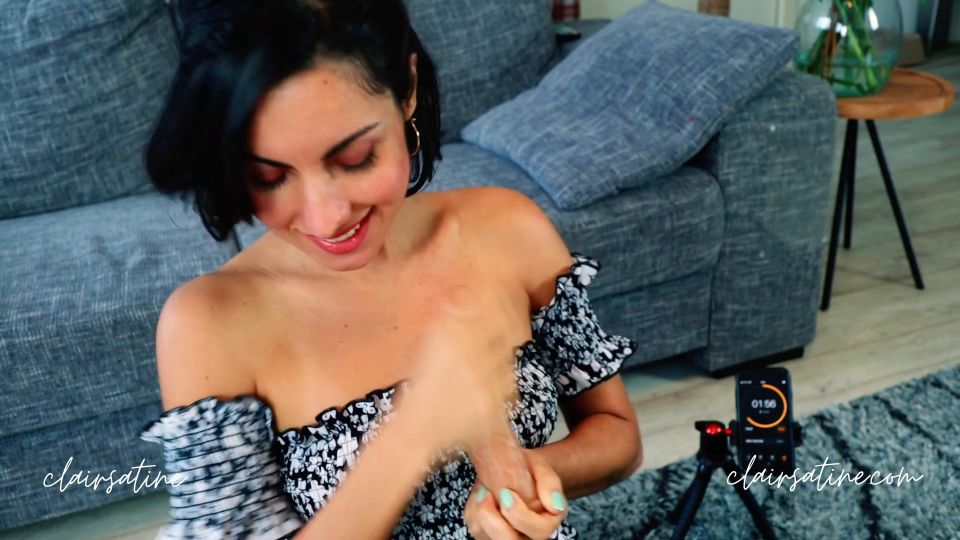 free video 35 latina femdom femdom porn | Clair Satine - a Quick Joi Game - FullHD 1080p | femdom pov