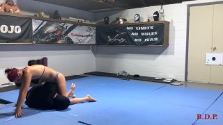 Bay Dojo Productions - Fight Time 0 Sarah Brooke - Mixed wrestling