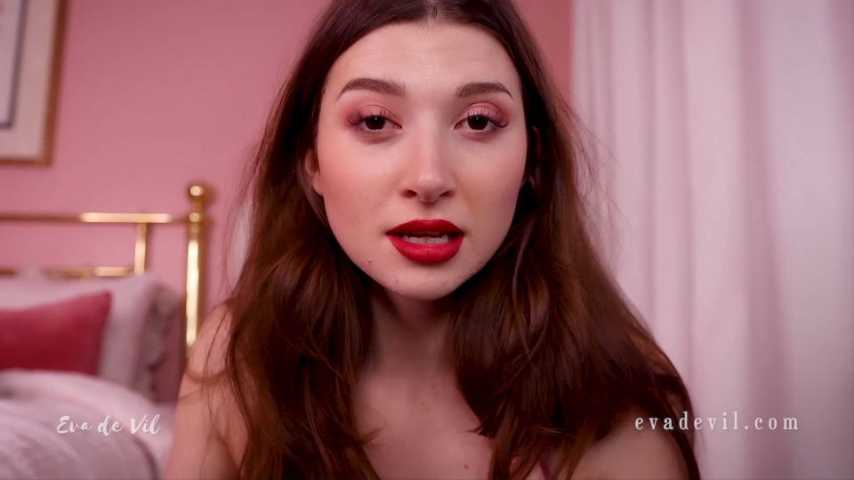 online clip 13 Eva De Vil – Encogerlo en la castidad - pov - pov sujetador fetiche