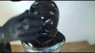 7169 Restraint Rubber Girl Mask The5