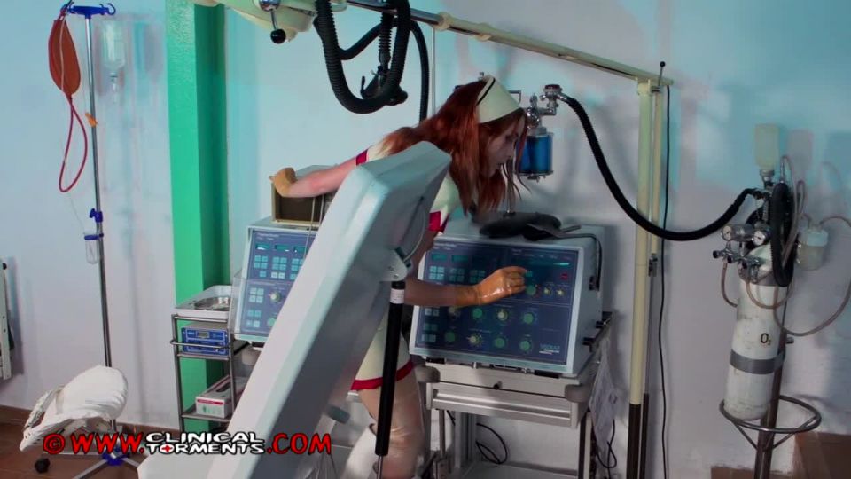 In The Fetish Clinic Nurse Amarna Miller and Mary Jale Part One Clip18 … latex 