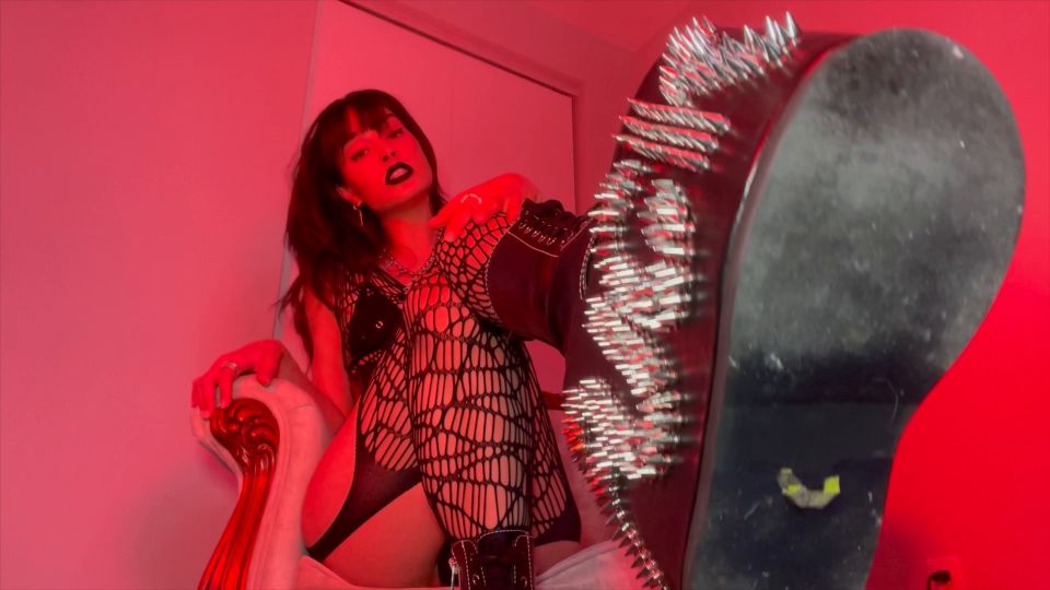 free porn video 30 ebony feet fetish pov | Commander Jinx – Goth Boot Worship | joi