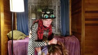 Costumed sex with a hot young girl. Private video