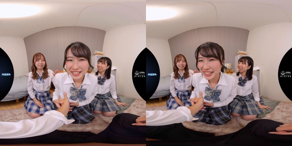 VR Cuckold Fantasies: Amina, Kokomi & Erisa in UltraHD 2K