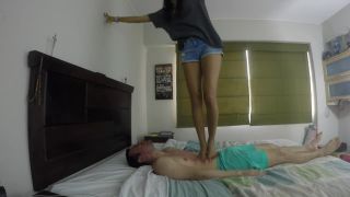 video 10 Stomach trampling , jumping, stomping ( One Hundred high jumps bf) femdom | verified amateurs | fetish porn underwater fetish