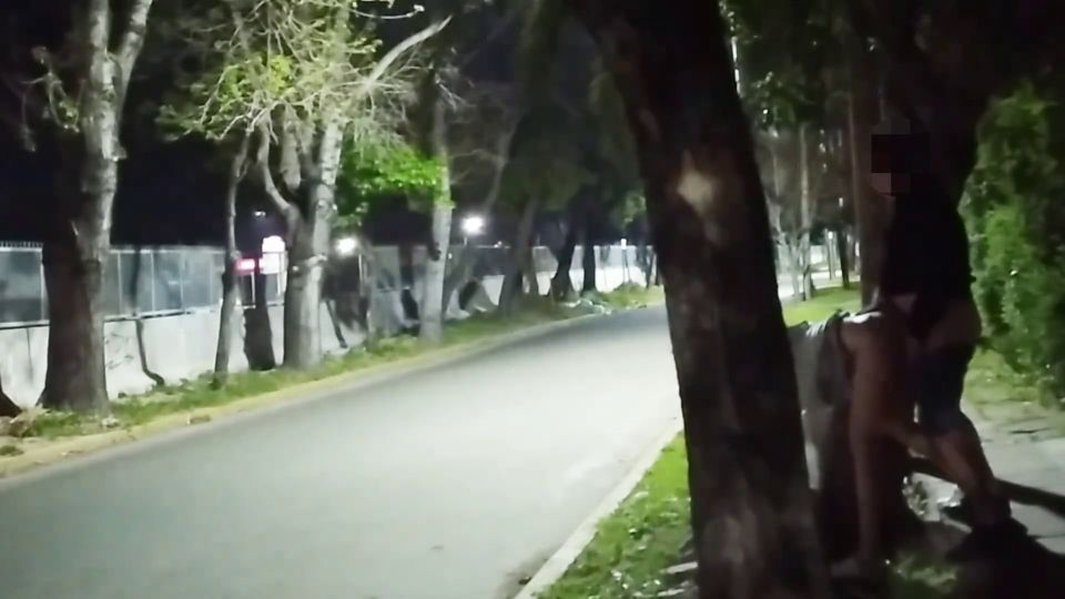 Sex In Public Voyeurs Watch While We Fuck On The Street Girl Flashing S.