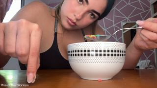 adult video 3 RISE OF THE GIANTESS – Breakfast Time – Giantess Gabriela - dirty talk - masturbation porn pregnant femdom