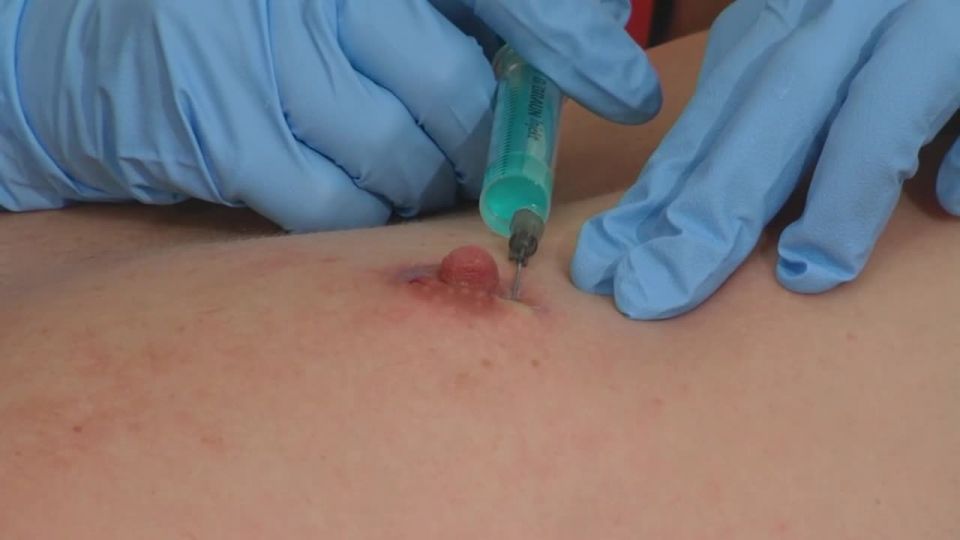 ¡Tex de pecho caliente!