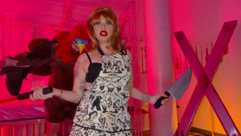 El pavo de Acción de Gracias consigue el sexo de BallBusted video...