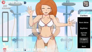 Hole House - Multiple Characters Creampied Against Shower Glass (Marge, Mirko, Loona   More) - Hole House