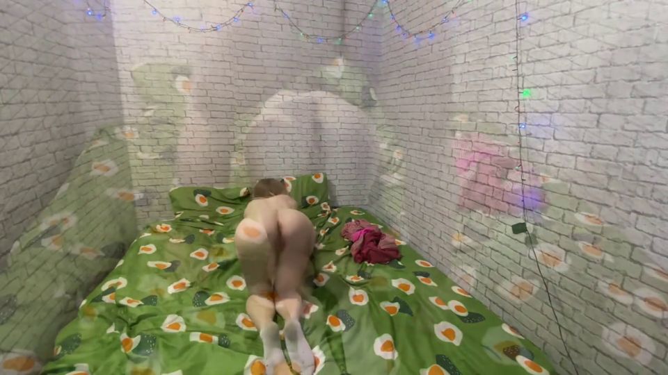 MrSmithMsSmith - Chica en Máscara y Calcetines Blancos Piden A Fuck Her (Porno Amateur) (Porno Fetiche)