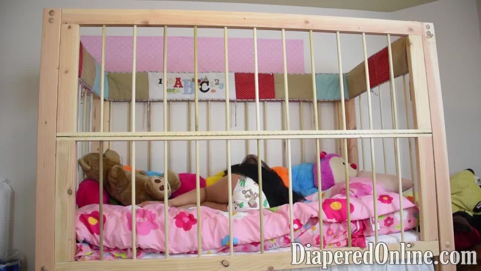 DiaperedonlineAlisha Alisha Tutu in Crib