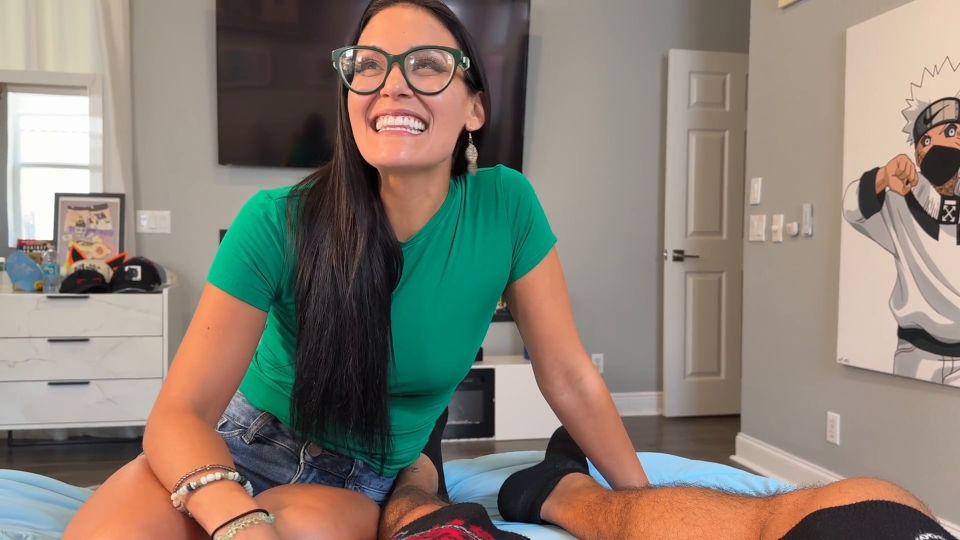 Teddy Tarantino - Nerdy Step quiere probar para Porn - Teddy Tarantino y Jade Green - FullHD 1080P