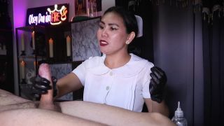 DOMINA FIRE - Cruel Nurse Sounding And Ruining Orgasm.