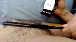 Abby Anna - Abby Trim and Shave Anna's Fluffy Bush