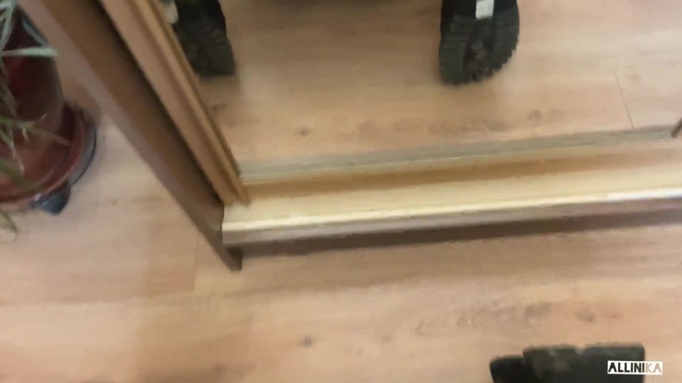 Drogue Trakhnul Menia, Poka Ia Sobiralas Na Uchebu. Podrochila Nozhkami, Konchil Na Zhopu. 1080p