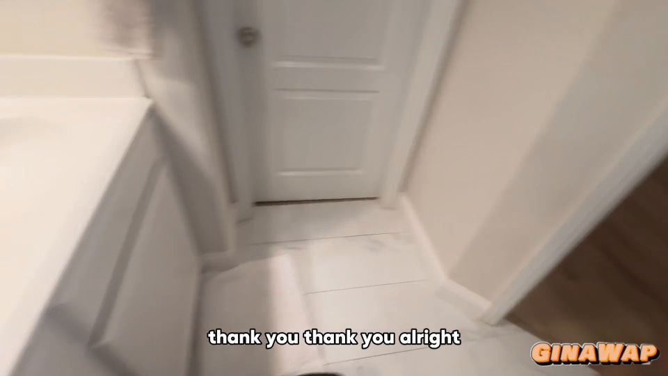 Caught The Plumber Staring At My Pussy, So I Let Him Have Some 1080p