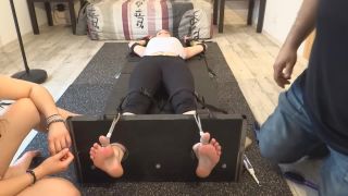 porn video 35 FrenchTickling – Girls Lose Control Albane’s Ticklish Punishment – Bare Feet Session on feet porn foot crush fetish