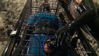 free video 19 Dirty Trans Dolls – Intense rubber doll training stage 1 | gloves | anal porn first time anal