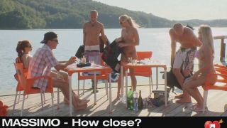 Fucking Gamble - Flavia, Geena Gain, Sunny Diamond: Love,Watercraft - Public
