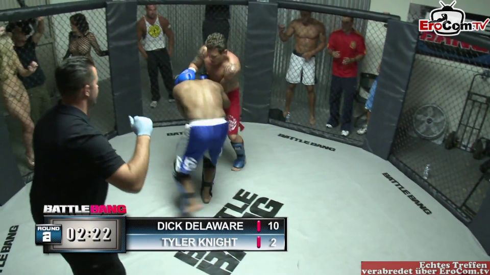 Petite Blonde Teen With Small Tits Fucks In A Boxing Ring.