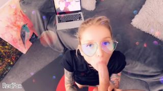 Red FoxBlonde Fucked While Watching A Show Snapchat Sex