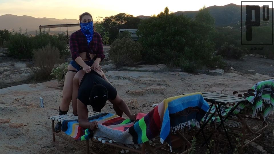 adult video clip 23 fat fetish porn PeggingOnly: Pegged Outside The hobbit House, fetish on strap on