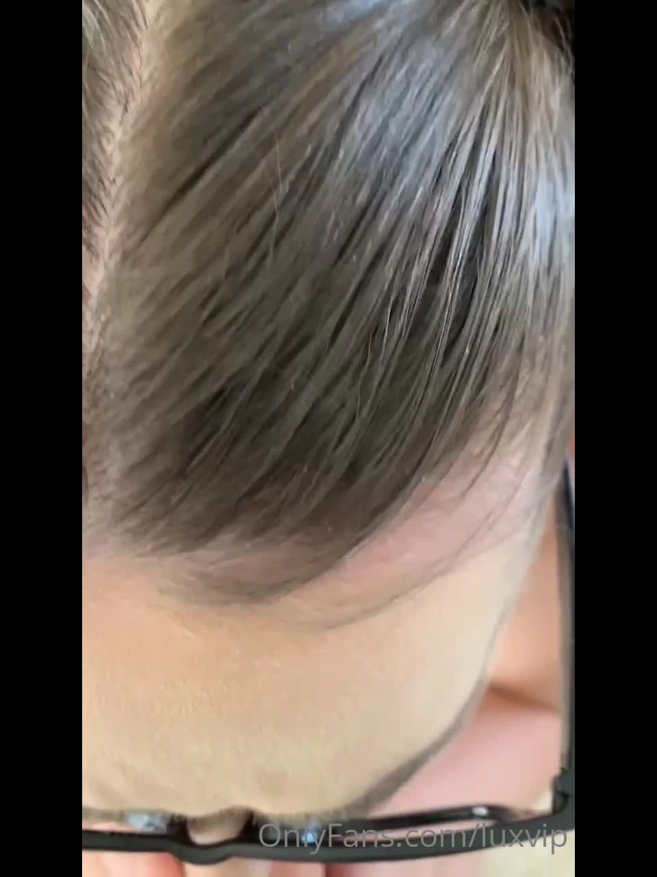 Morgan Lux (morganlux) Escuela Chica Dildo montando solo POVfans (Juguetes)