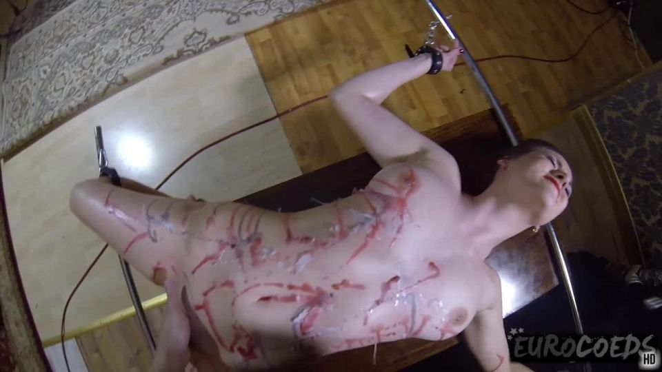 EuroCoeds ec041020 savage wax play and fingering hot big boobed selena