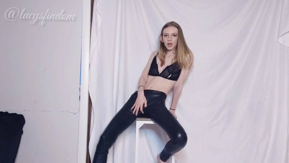 video 48 femdom ballbusting Lucy Spanks - The Importance of Chastity, cock on cumshot