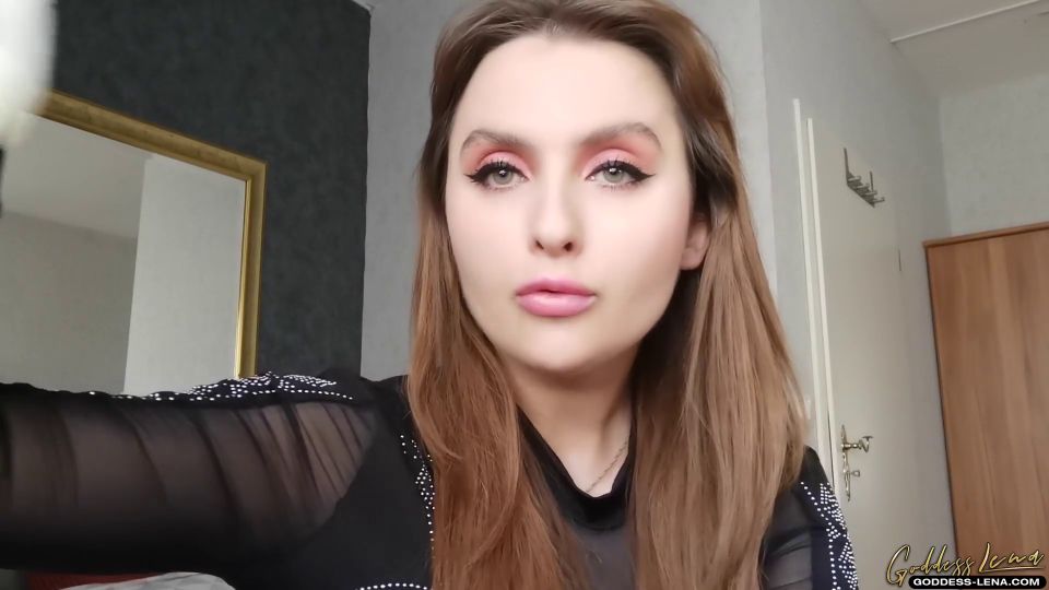 Goddess Lena – Cuckold Cum Eater.